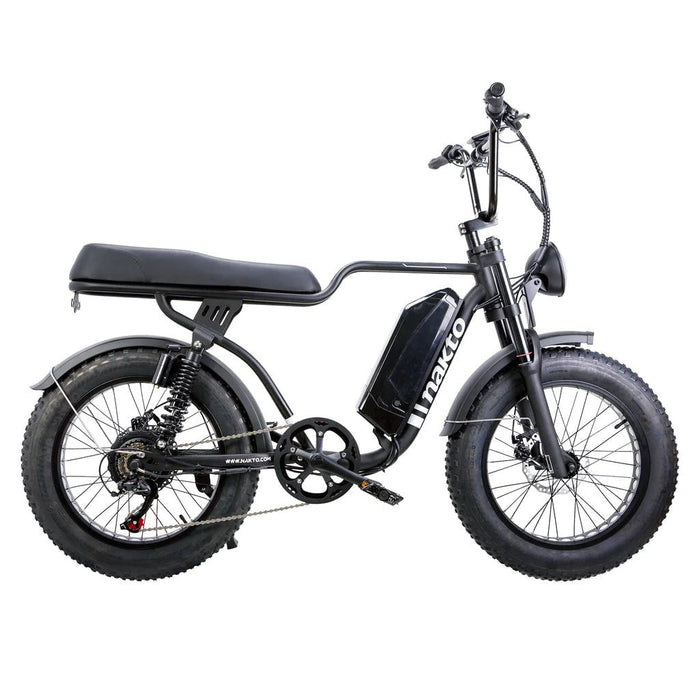 Nakto F2 Electric Bike 48V, 750W peak, 16Ah, range 60 miles, max