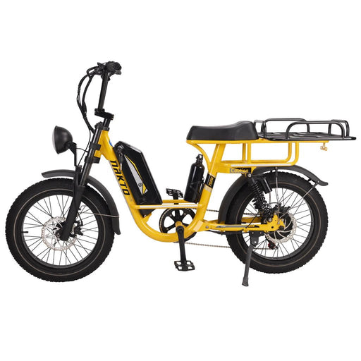 Nakto Electric Bikes Nakto F4 Electric Bike - 48V, 1000W peak, 20Ah, range 60 miles, max speed 28 mph, max load 400 lbs., cargo rack