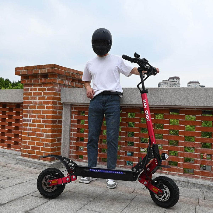 Nanrobot Vehicles & Parts Blue / Without Seat NANROBOT D4+MAX - 42MPH - 1200W Motor - 52v 23Ah - Financing Available