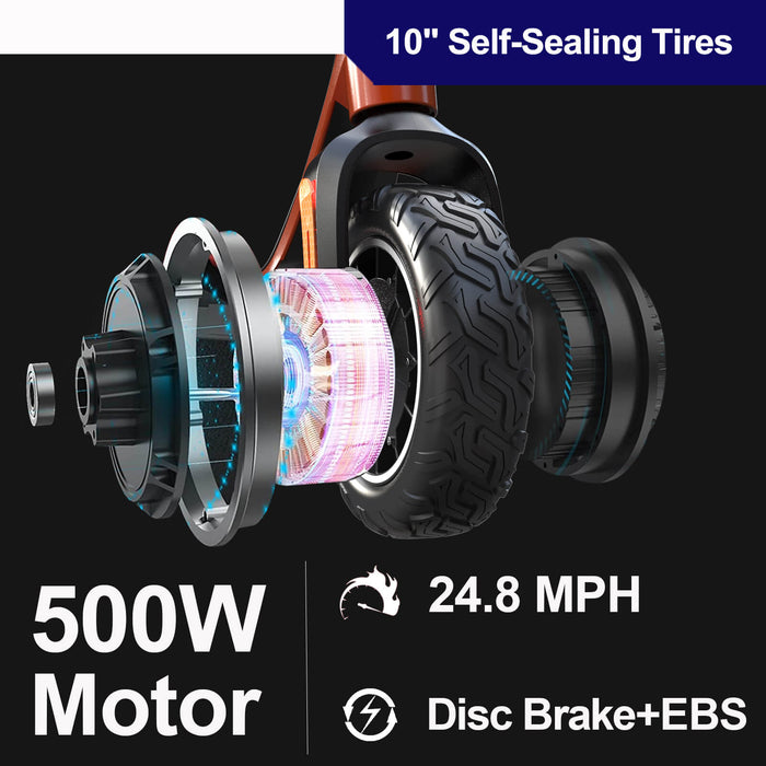 NANROBOT C1 3.0 High‑Speed Electric Scooter with 500W Motor