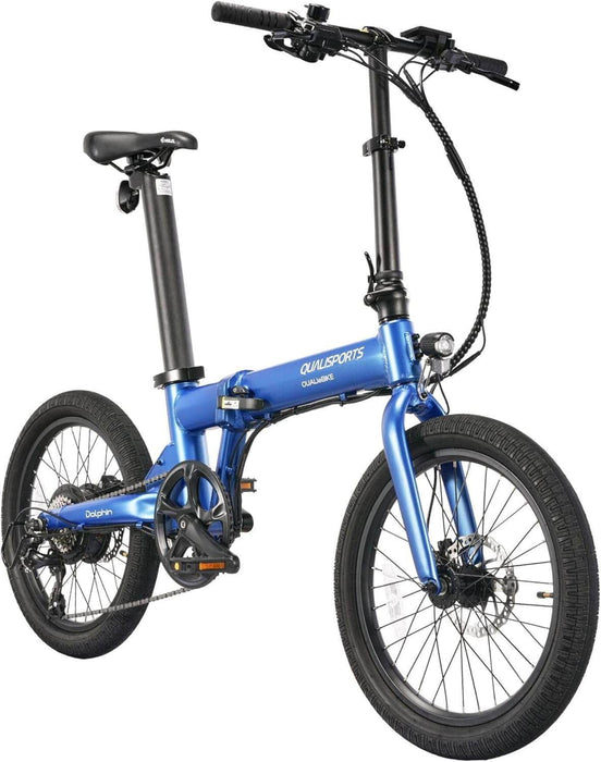 folding electric bicycle 500w Qualisports Dolphin