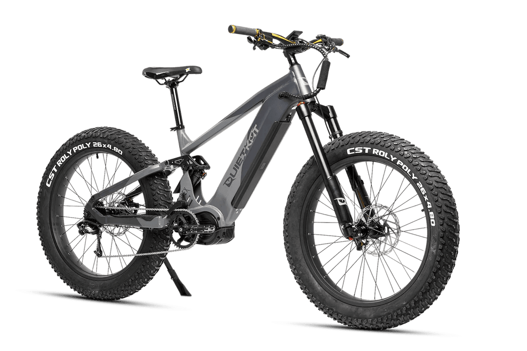 Quietkat Electric Bikes QuietKat Ibex All-Terrain Full-Suspension Electric Mountain Bike 48V 1000W - setting the standard in E-MTB power and performance!