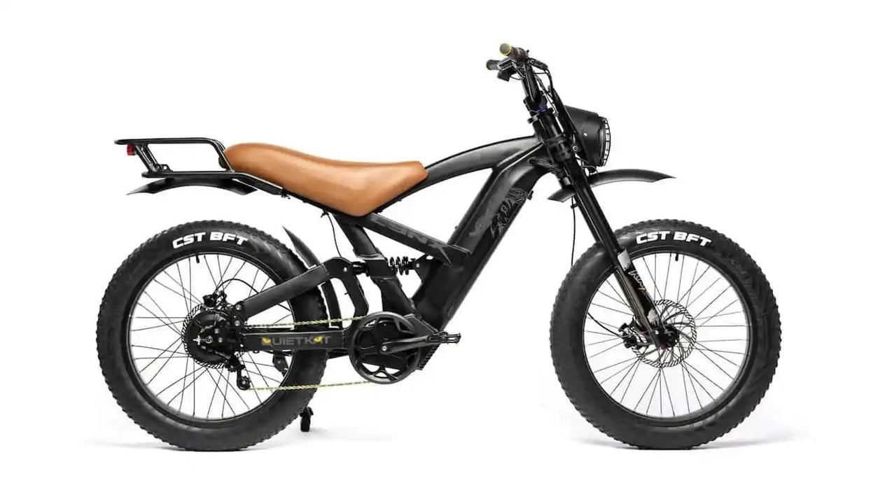 QuietKat Lynx Fat Tire Electric Bike 48V 20Ah 1000W 2 speed Hub Driv Urban Bikes Direct
