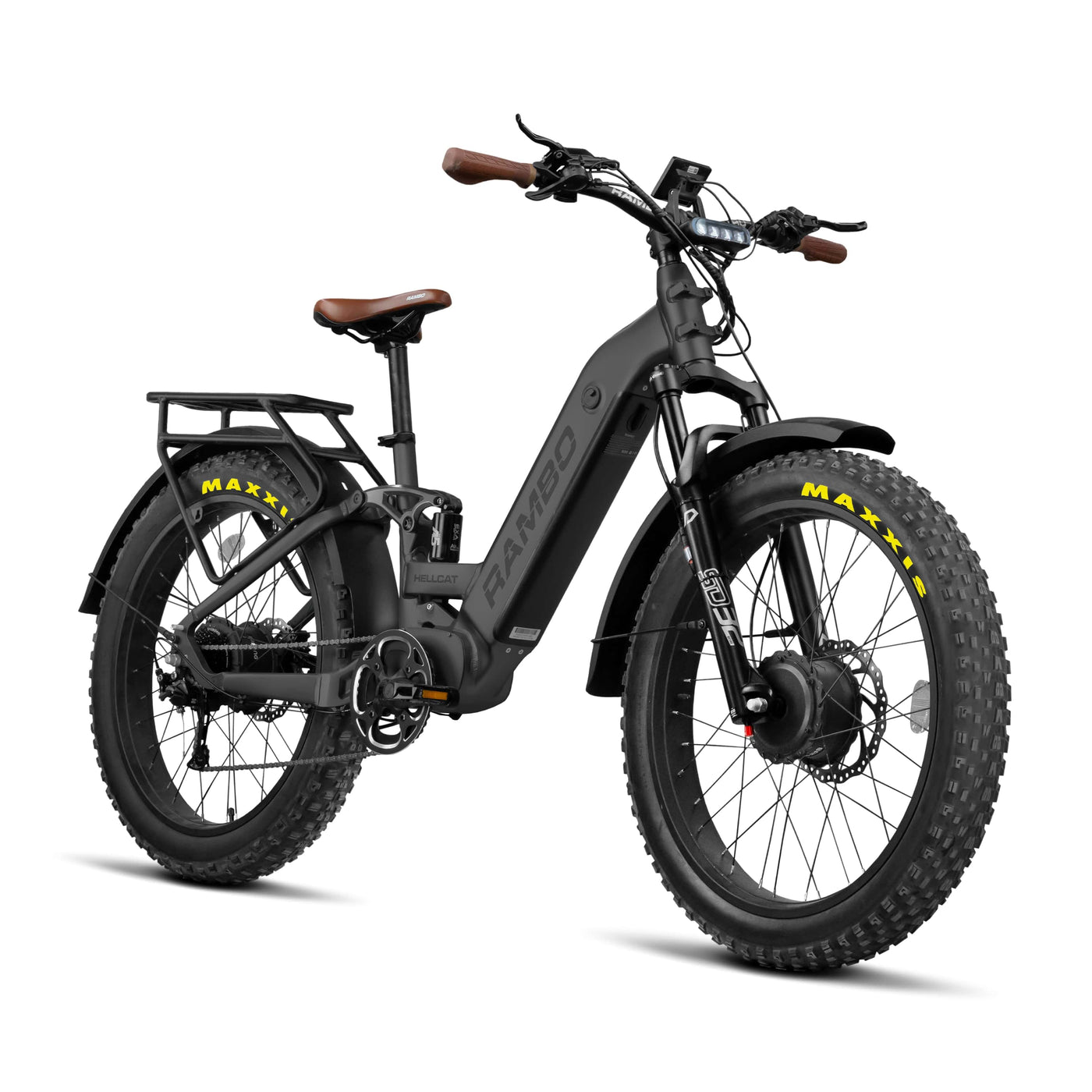 Rambo Hellcat 2.0 AWD Electric Bike | 2000W Dual Motor Full Suspension ...
