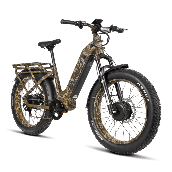 Rambo Krusader 3.0 All Terrain All Wheel Drive Fat Tire Electric Bike Urban Bikes Direct