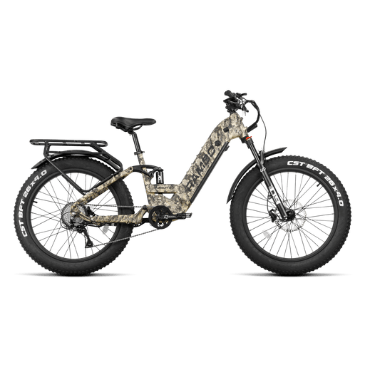 Rambo E-Bike TrueTimber Viper Western Rambo Pursuit FS 3.0 Step-Thru - 1000W - 48v 15ah - 30mph - Financing Available!