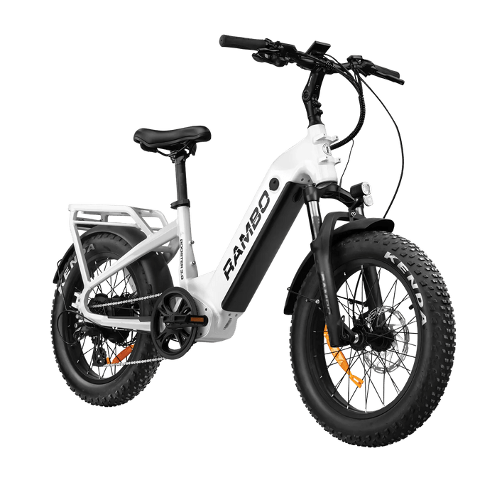 Rambo E-Bike White Rambo Rooster 3.0 - Financing Available!