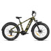 Rambo Electric Bikes RAMBO PURSUIT 2.0 FULL FRAME Electric Fat Tire Bike- mid drive 48v 15ah 720WH, Peak Rating 1000W