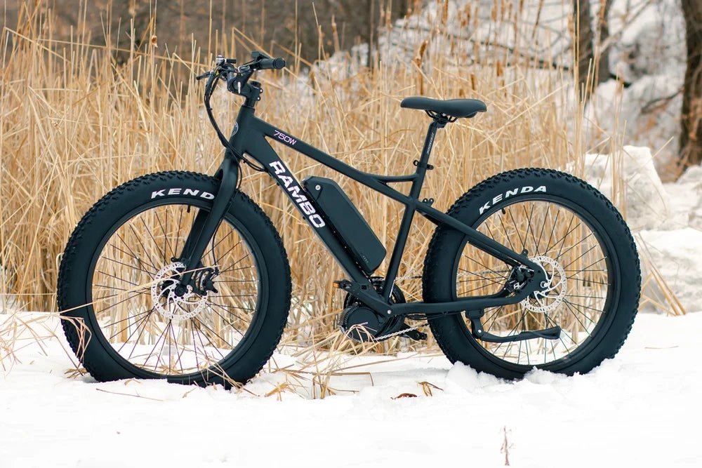 Rambo Electric Bikes Rambo Savage 48V 750W 14Ah Fat Tire Electric Bike - Sale with over $200 in FREE ACCESSORIES!