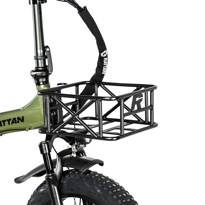 Rattan Accessories Rattan Front and Rear Basket Set for the LM/LF 750 PRO Electric Bike - BASKETS ONLY!