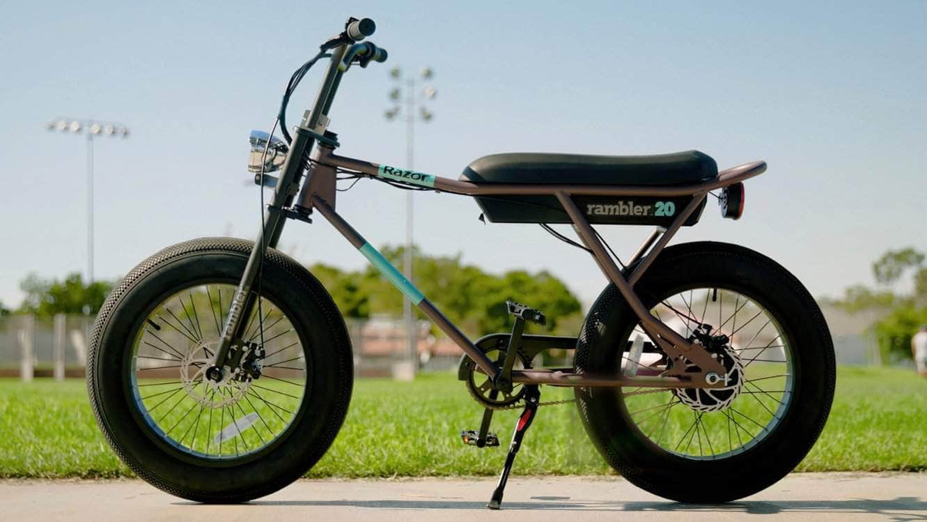 Razor Rambler 20 Retro Electric Bike | 500W Fat Tire Cruiser — Urban ...