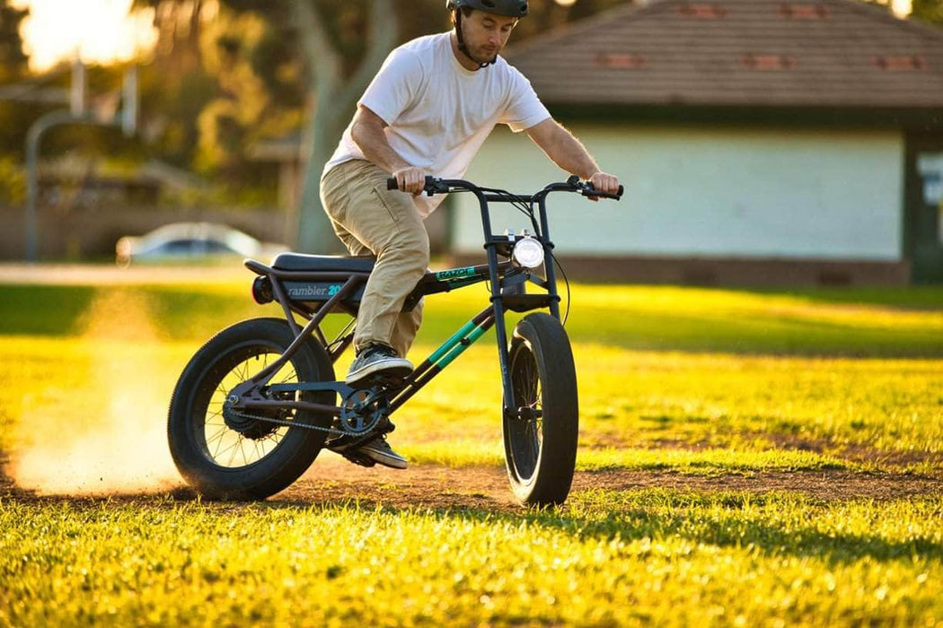 Razor Electric Bikes Black Razor Rambler 20 Electric Minibike