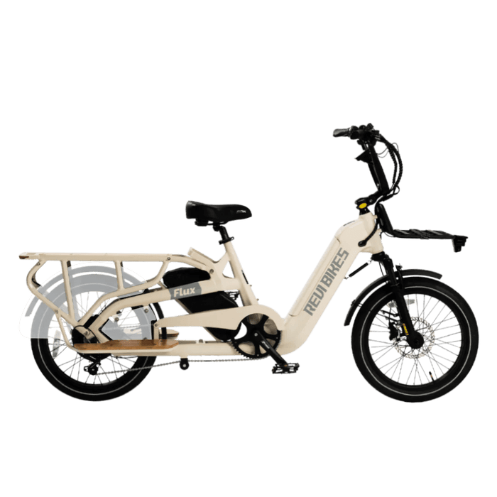 Revi Bikes Electric Bikes Cream Revi Bikes Flux 750W/1200W Motor