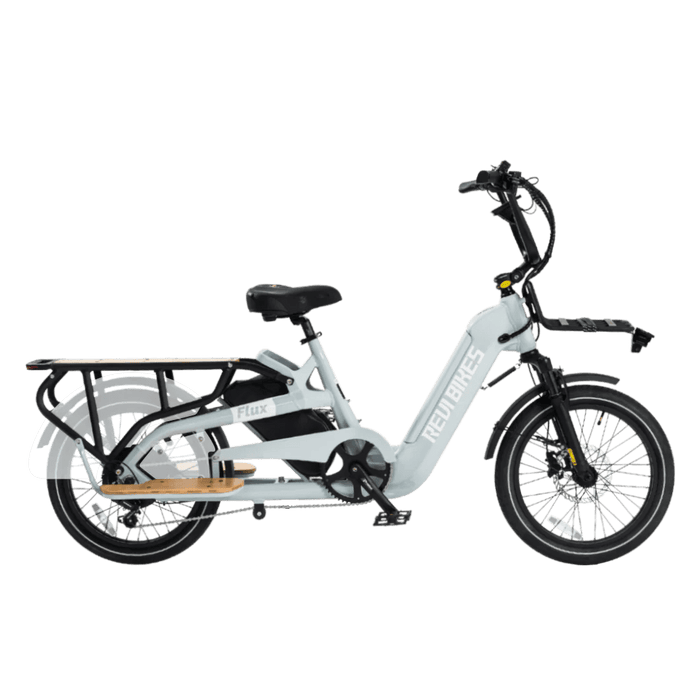 Revi Bikes Electric Bikes Grey Revi Bikes Flux 750W/1200W Motor