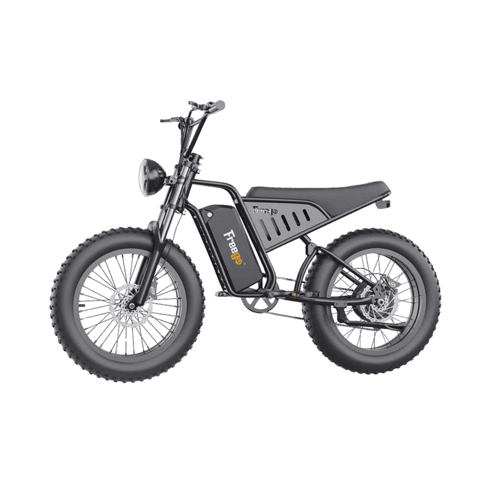 Freego S1 Cafe Racer Fat Tire Electric Bike with 750W Motor