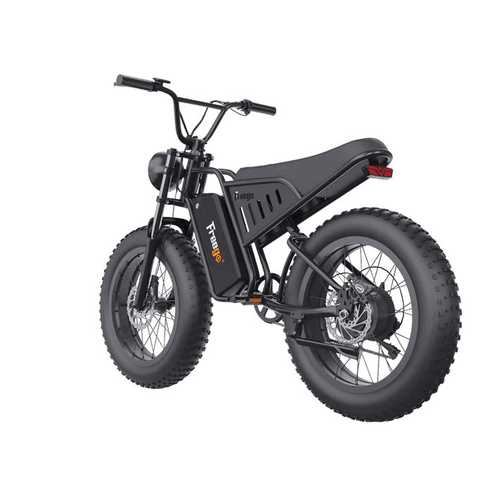Freego S1 Cafe Racer Fat Tire Electric Bike with 750W Motor