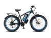 Senada ARCHON PLUS Black Blue / 1000W (1200W Peak) 20Ah / Max Range 78 Miles / Hydraulic Brakes SENADA ARCHON PLUS - All Terrain Fat Tire EBike | 1000W 48V - Financing Available!