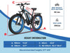 Senada ARCHON PLUS SENADA ARCHON PLUS - All Terrain Fat Tire EBike | 1000W 48V - Financing Available!