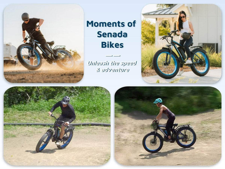 Senada ARCHON PLUS SENADA ARCHON PLUS - All Terrain Fat Tire EBike | 1000W 48V - Financing Available!