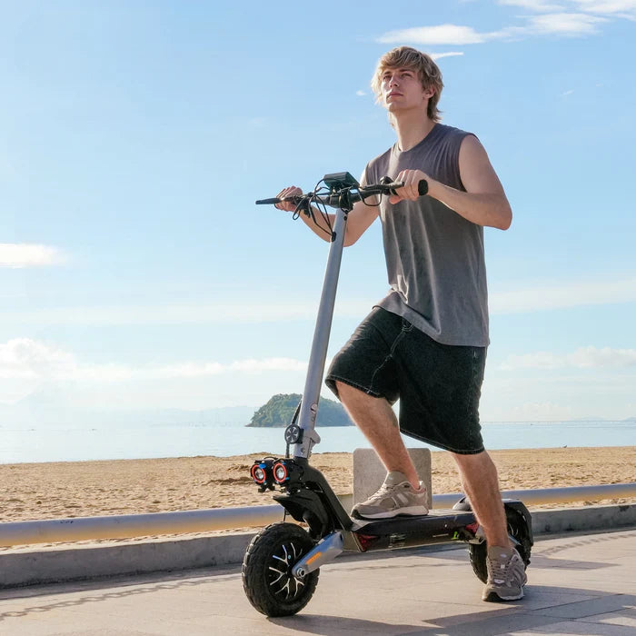 Circooter Raptor Pro 48V 20Ah 1600W Dual Motor Off-Road Electric Scooter with 28 MPH Speed, Dual Suspension, Dual Braking - 100% Financing Available!