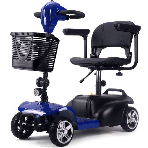 MotoTec 24V 250W 4-Wheel Folding All-Terrain Mobility Scooter- 100% Financing Available!