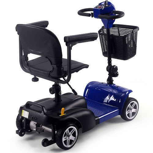 MotoTec 24V 250W 4-Wheel Folding All-Terrain Mobility Scooter- 100% Financing Available!