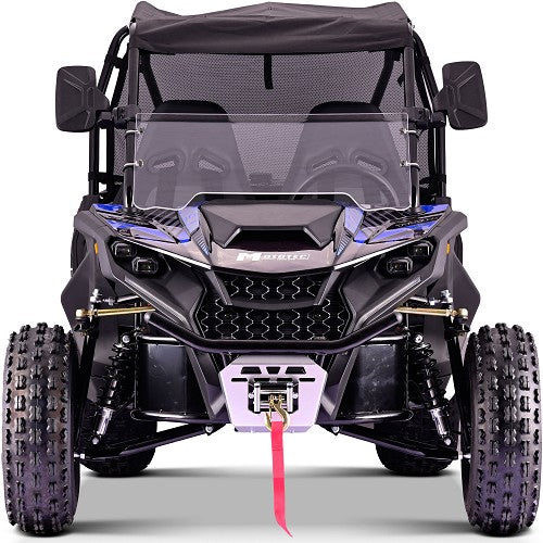 MotoTec Titan 200cc 4-Stroke Gas UTV - Full Suspension, Hydraulic Brakes, 60 Mile Range, 8" LCD Screen - 100% Financing Available.