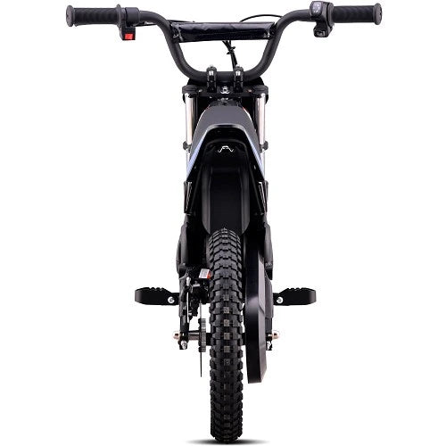 MotoTec 36V 350W (500W peak) Blaze Electric Dirt Bike, 5.2Ah, front and rear suspension, variable full twist throttle - 100% Financing Available!