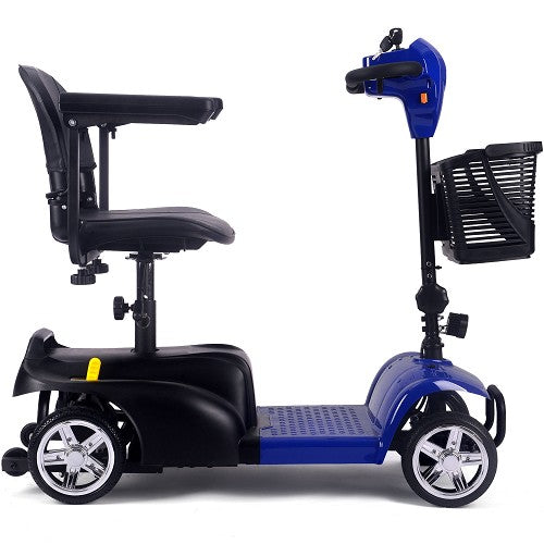MotoTec 24V 250W 4-Wheel Folding All-Terrain Mobility Scooter- 100% Financing Available!