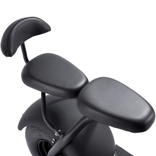 MotoTec Fat Tire 60v 18ah 2000w Lithium Electric Scooter - Passenger Seat, Load 300 lbs, 20+ Mile Range - 100% Financing Available!