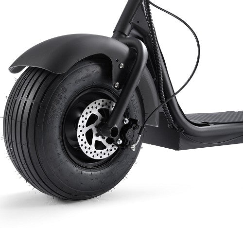 MotoTec Fat Tire 60v 18ah 2000w Lithium Electric Scooter - Passenger Seat, Load 300 lbs, 20+ Mile Range - 100% Financing Available!
