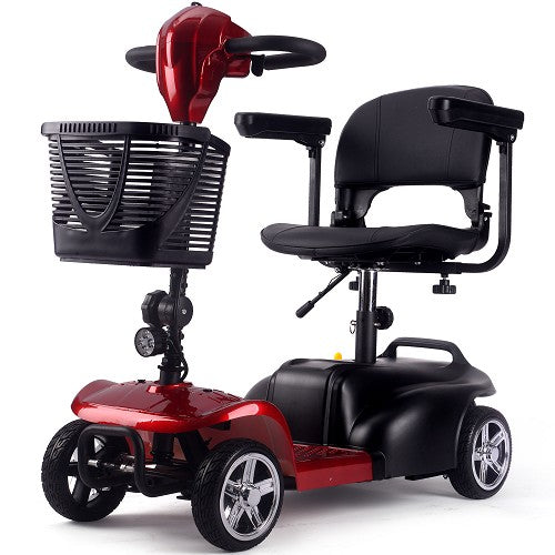 MotoTec 24V 250W 4-Wheel Folding All-Terrain Mobility Scooter- 100% Financing Available!