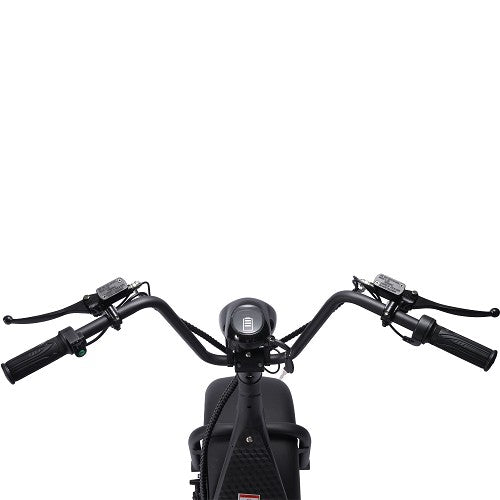 MotoTec Fat Tire 60v 18ah 2000w Lithium Electric Scooter - Passenger Seat, Load 300 lbs, 20+ Mile Range - 100% Financing Available!