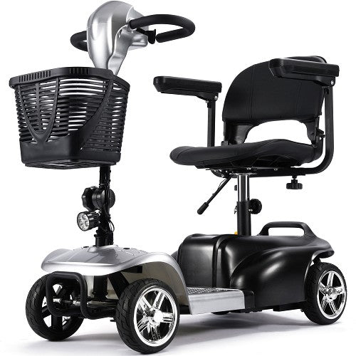 MotoTec 24V 250W 4-Wheel Folding All-Terrain Mobility Scooter- 100% Financing Available!