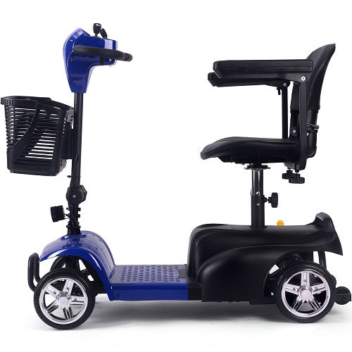 MotoTec 24V 250W 4-Wheel Folding All-Terrain Mobility Scooter- 100% Financing Available!