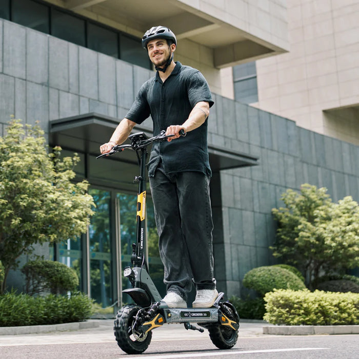 Circooter Transio Pro 48V 20Ah 1200W Off-Road Electric Scooter, Dual Suspension, Dual Brakes, 49-Mile Range - 100% Financing Available!