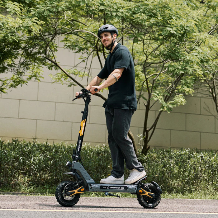 Circooter Transio Pro 48V 20Ah 1200W Off-Road Electric Scooter, Dual Suspension, Dual Brakes, 49-Mile Range - 100% Financing Available!