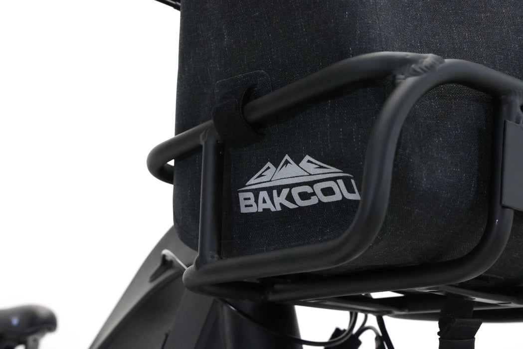 Bakcou Electric Bikes Bakcou Front Mount Bike/Scooter Rack Basket - for Mule, Flatlander or Timberwolf