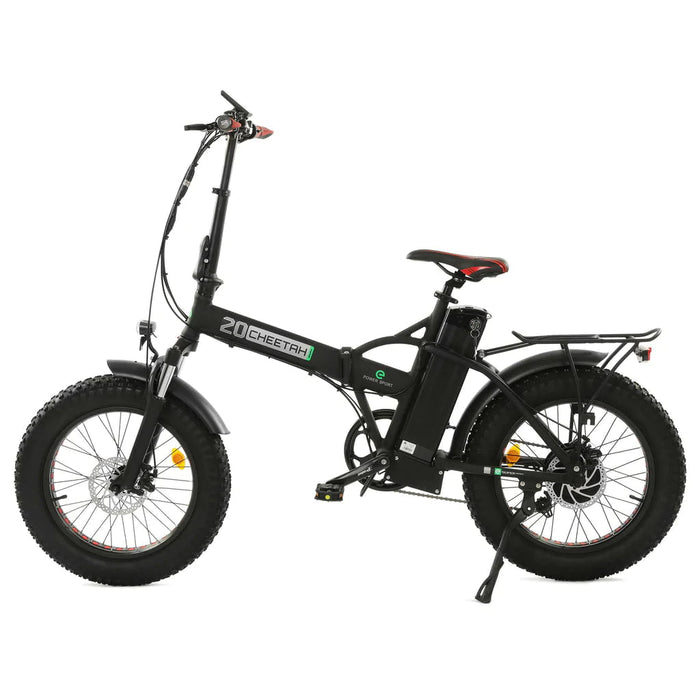 Ecotric Electric Bike Ecotric 48V 15Ah Fat Tire Portable & Folding Electric Bike w/Color LCD Display