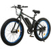 Ecotric Electric Bikes Blue Ecotric Beach Snow 500W Electric Fat Tire City Bikes