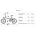 Ecotric Electric Bikes Ecotric 48V Folding 500W Electric Fat Tire City Bike