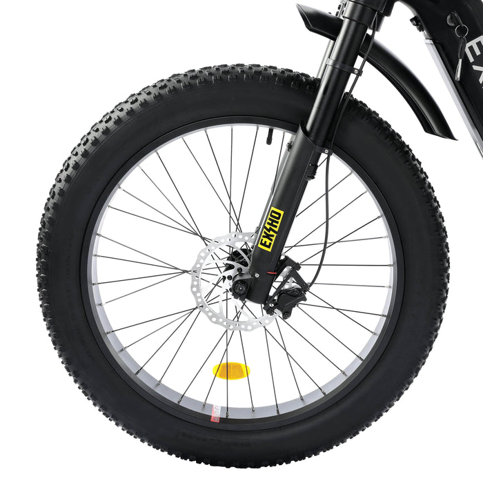 Ecotric Electric Bikes Ecotric Explorer 26 inches 48V 750W Fat Tire Electric Bike with Rear Rack