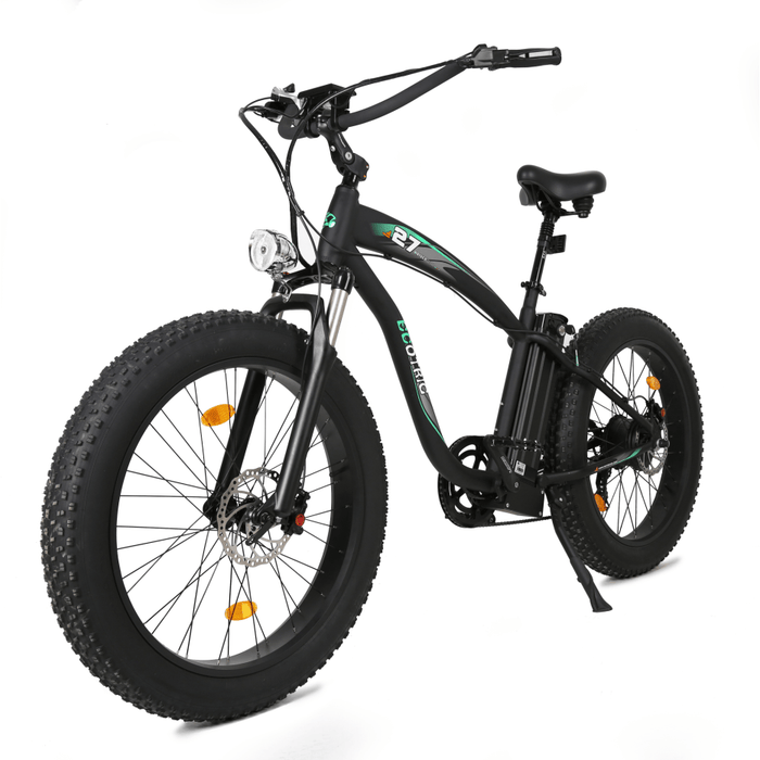 $969 Sale Price ending soon!  Ecotric UL Certified - Hammer Electric Fat Tire Beach Snow Bike 48v 750W
