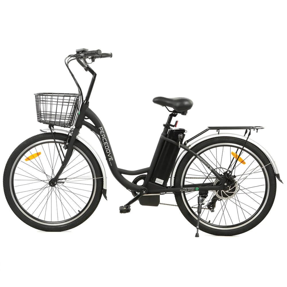 HOLIDAY SALE Ecotric 26inch Peacedove electric city bike with basket