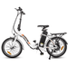 Ecotric Electric Bikes White Ecotric Starfish 20" 350W Electric City Bike