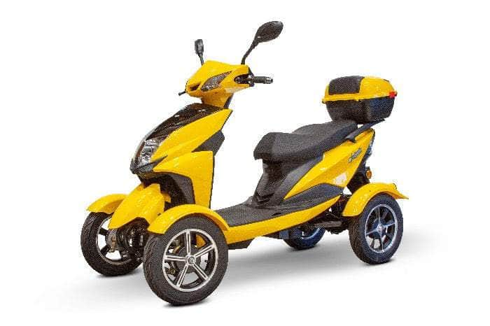 EWheels Electric Scooter Yellow EWheels EW-14 48V 500W Electric Scooter - 40 Mile Range, 350 lb weight capacity, alarm, 3 colors!