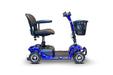 EWheels Medical Electric Powered Blue EWheels Medical DL-HY Electric Mobility 4-Wheel Scooter