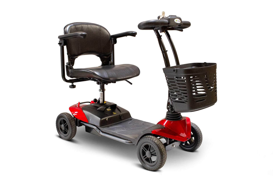 EWheels Medical Electric Powered Red EWheels Medical EW-M35 Electric Mobility 4-Wheel Scooter