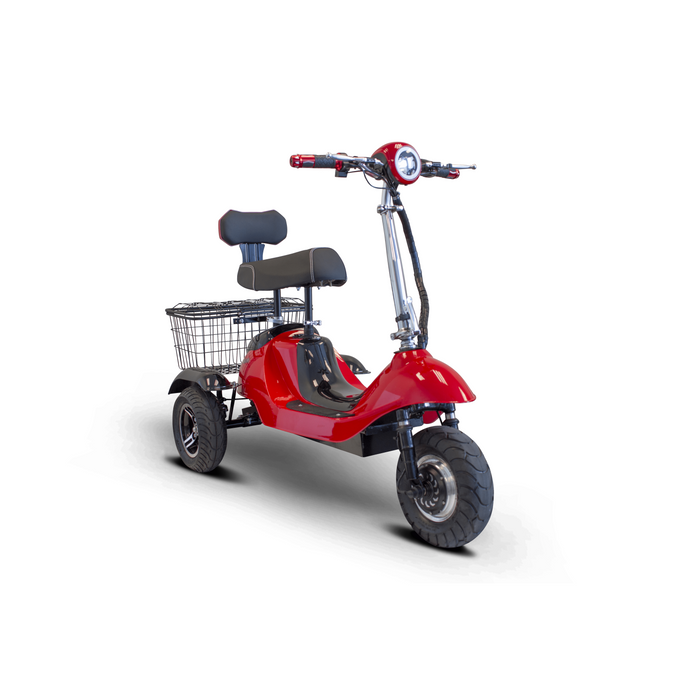 EWheels EW-19 Electric 48V 500W 3-Wheel Scooter - 21 Mile Range, 300 lbs Weight Capacity, folding tiller and removable seat - Financing Available!