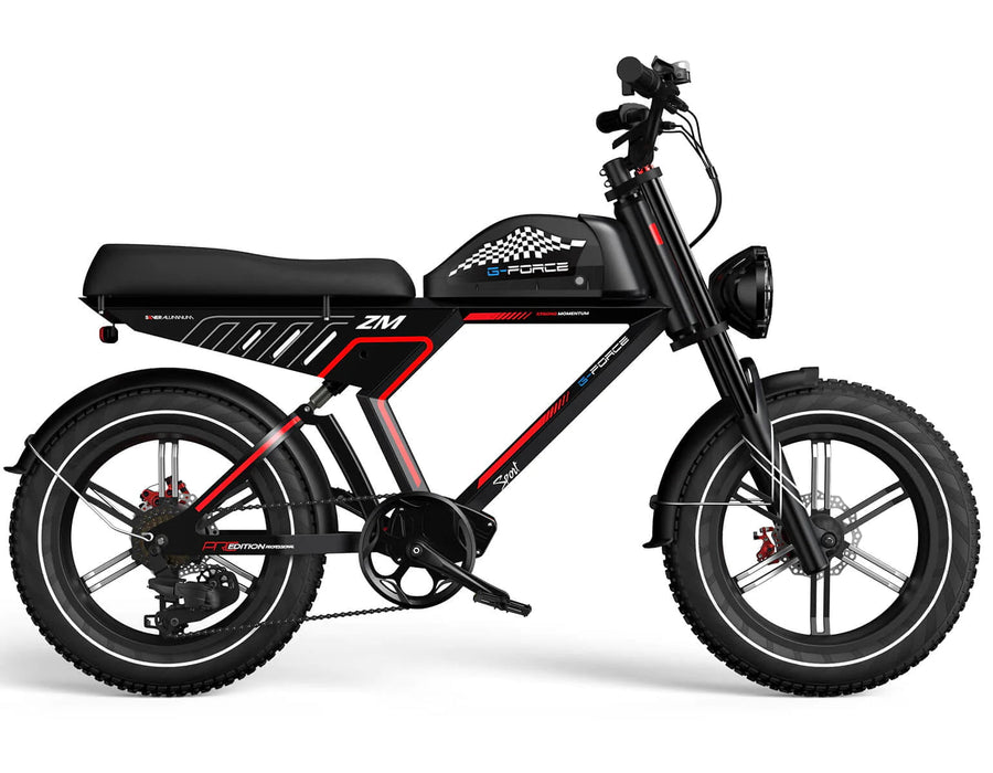 G-Force Electric Bikes G-FORCE ZM Fat Tire Electric Bike